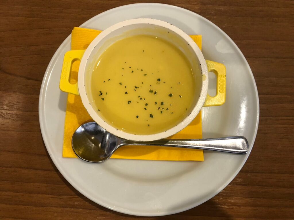 ココスのコーンスープの写真